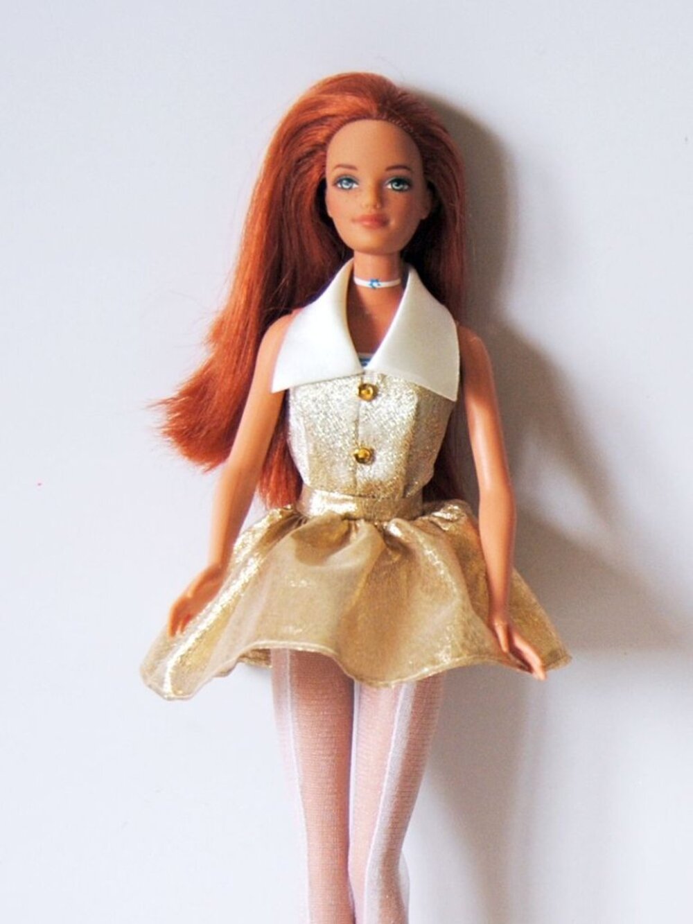 Barbie Midge Vintage Mattel  Palm Beach Doll Blue Bikini Barbie dress 1999